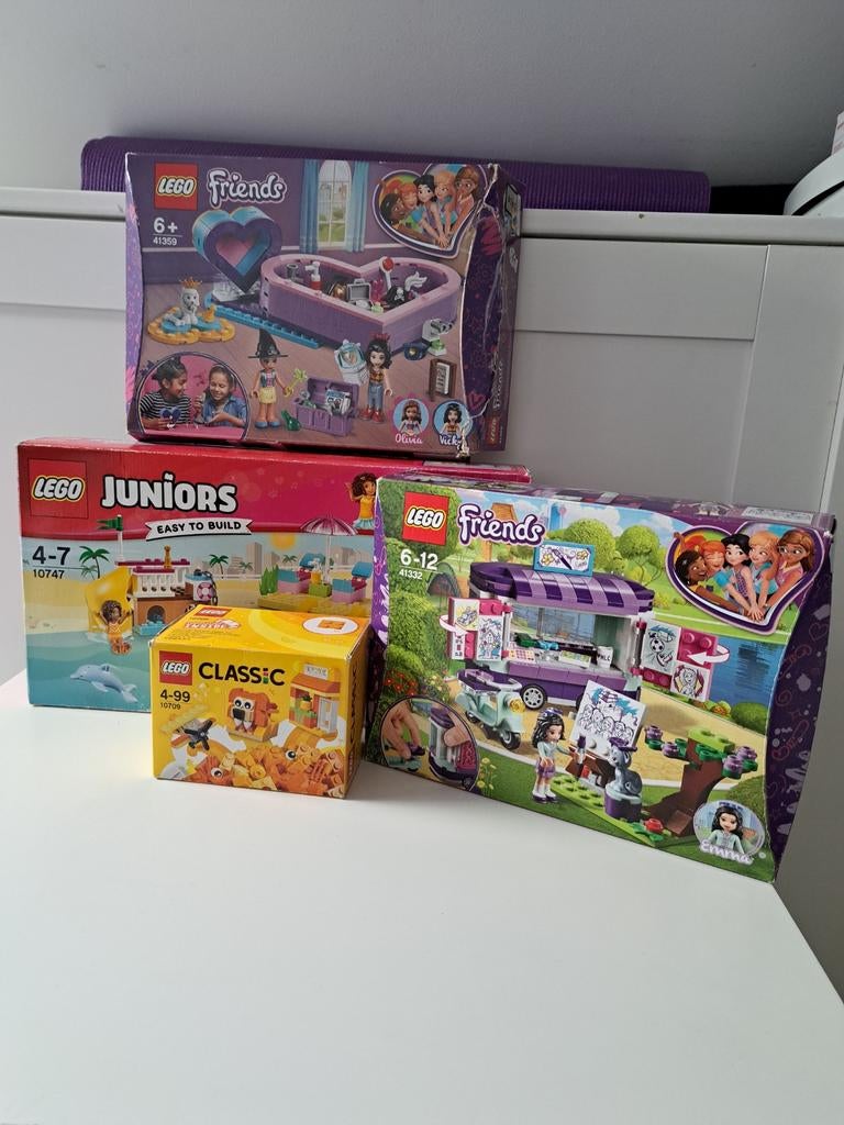 Diverse LEGO sets: Friends, Juniors en Classic, Ophalen, Nieuw, Complete set, Lego