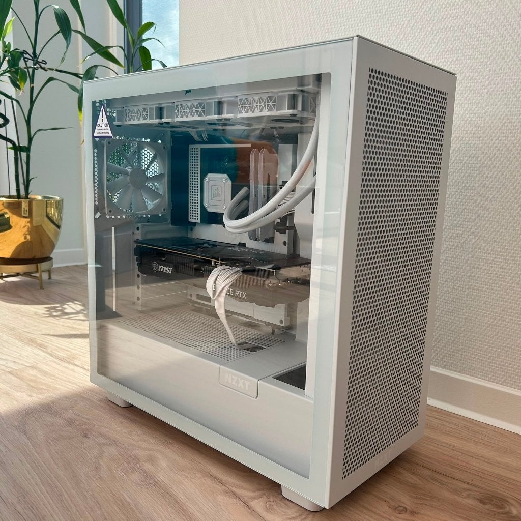 Desctop computer RTX3080 + AMD Ryzen 7 5800x3D + 32GB RAM, 32 GB, Zelf gebouwde pc, Zo goed als nieuw, AMD Ryzen 7