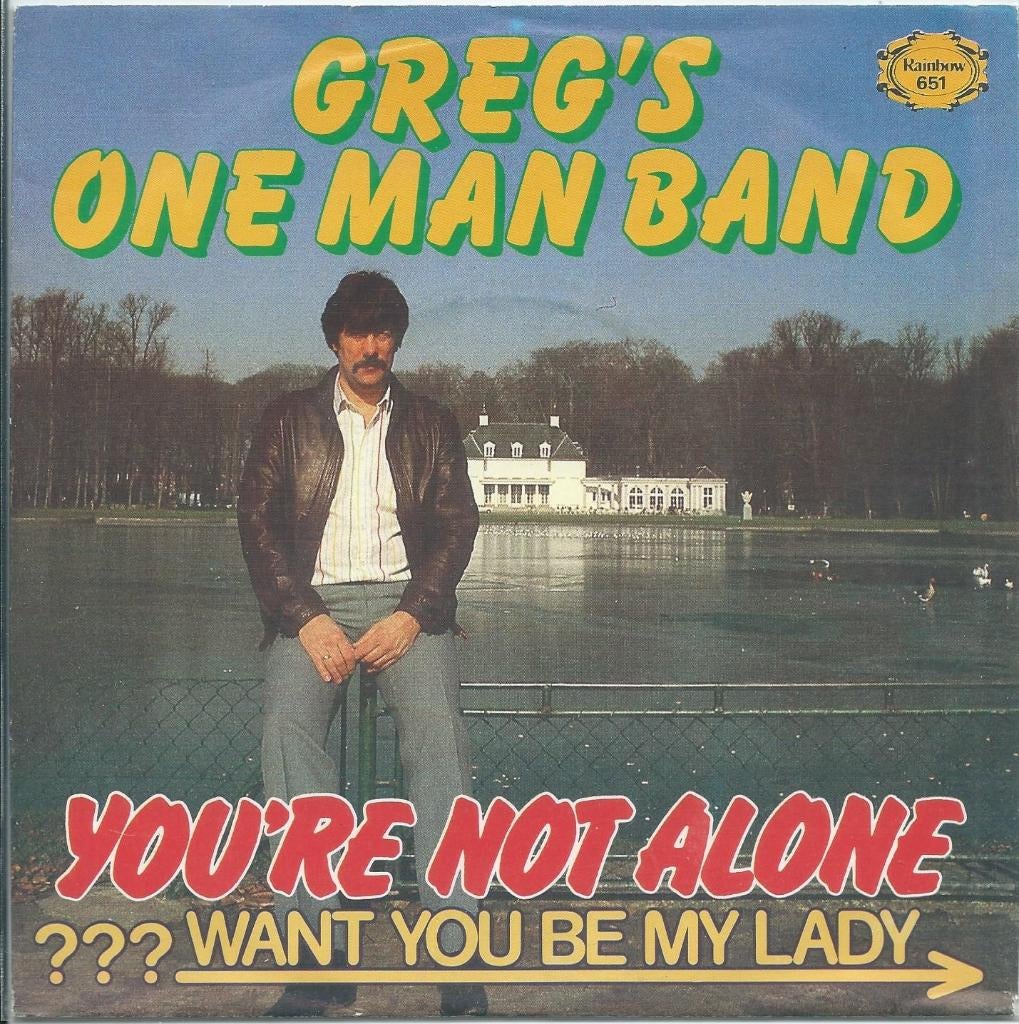 Vinyl Single Greg's One Man Band, Ophalen of Verzenden, Gebruikt, Pop