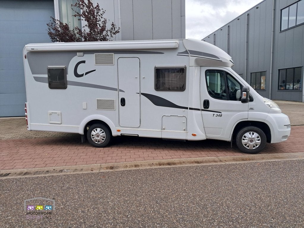 Carado T 348 zeer nette camper / zonnepaneel /, Ringverwarming, Fiat, 6 tot 7 meter, Bedrijf