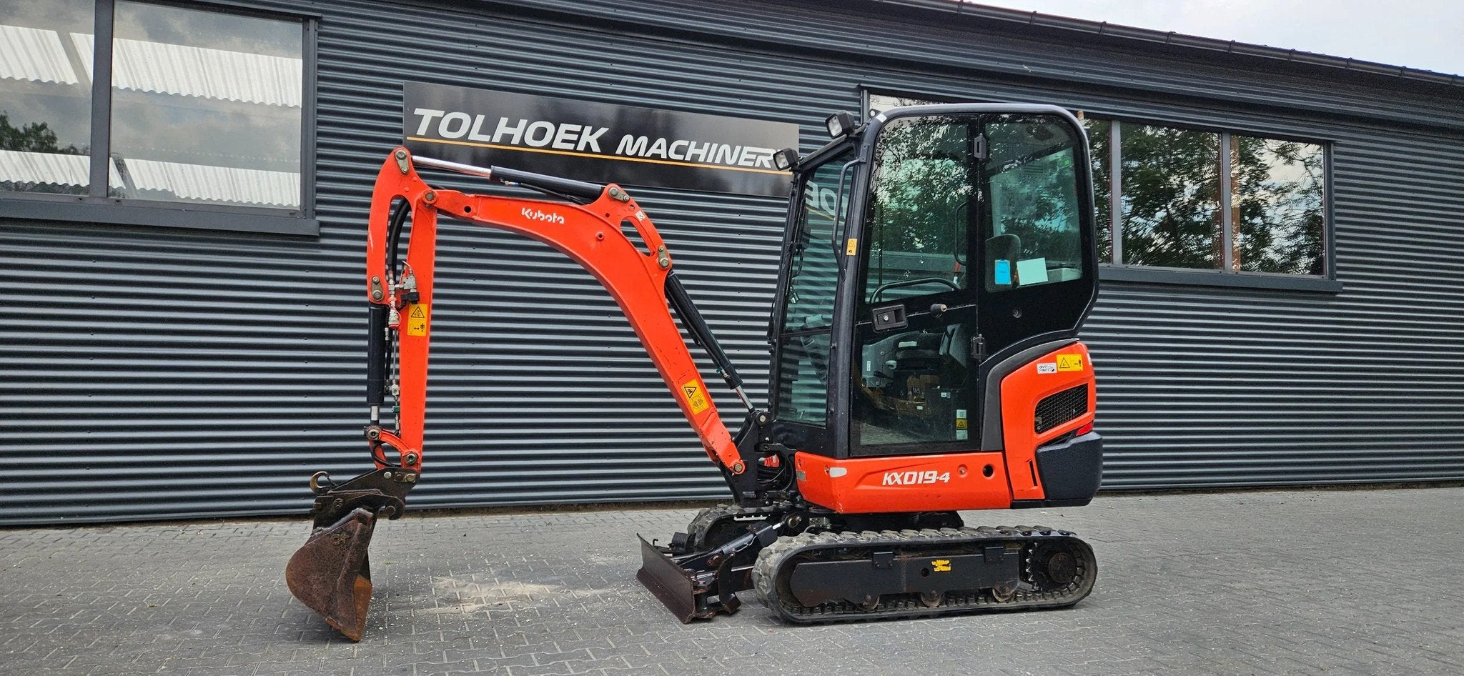 Kubota KX019-4 (bj 2019), Graafmachine