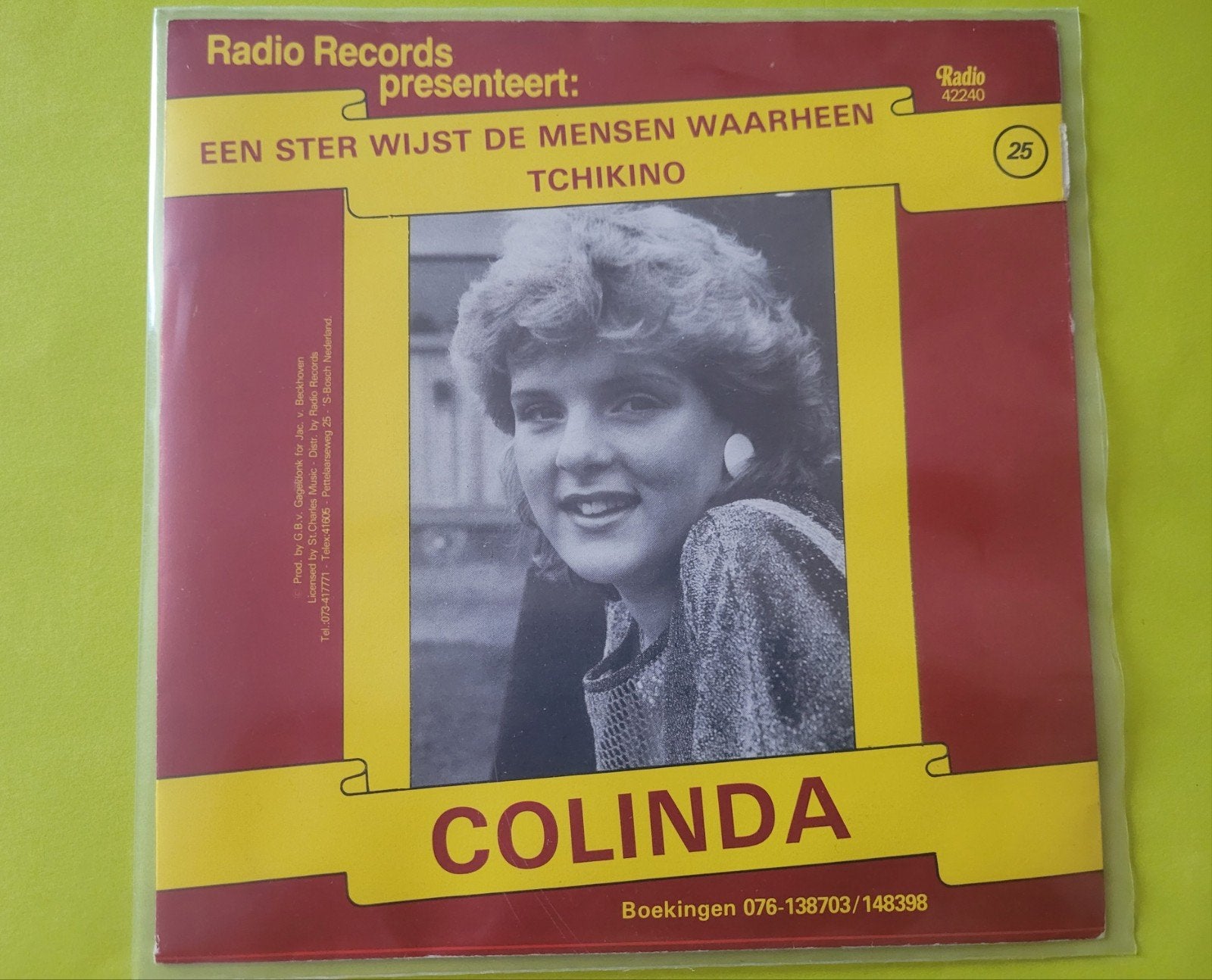 Colinda - Een ster wijst de mensen waarheen ., Ophalen, Zo goed als nieuw, Overige formaten, Levenslied of Smartlap