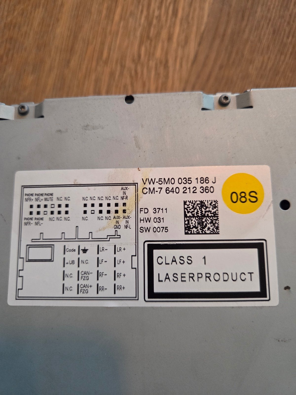 VW RCD 310 Radio - Zo goed als nieuw, Ophalen, Zo goed als nieuw