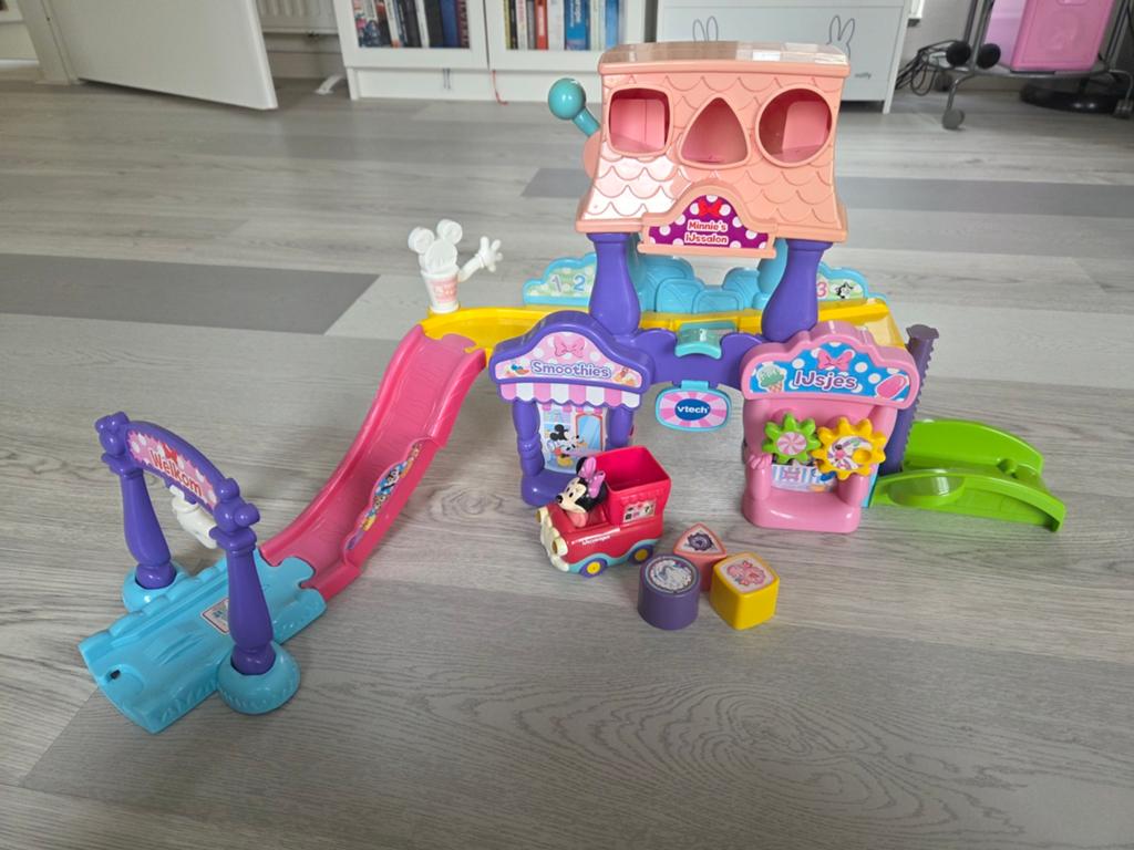Vtech Toet Toet auto's Disney Minnie's Ijssalon, Ophalen, Gebruikt, Jongen of Meisje