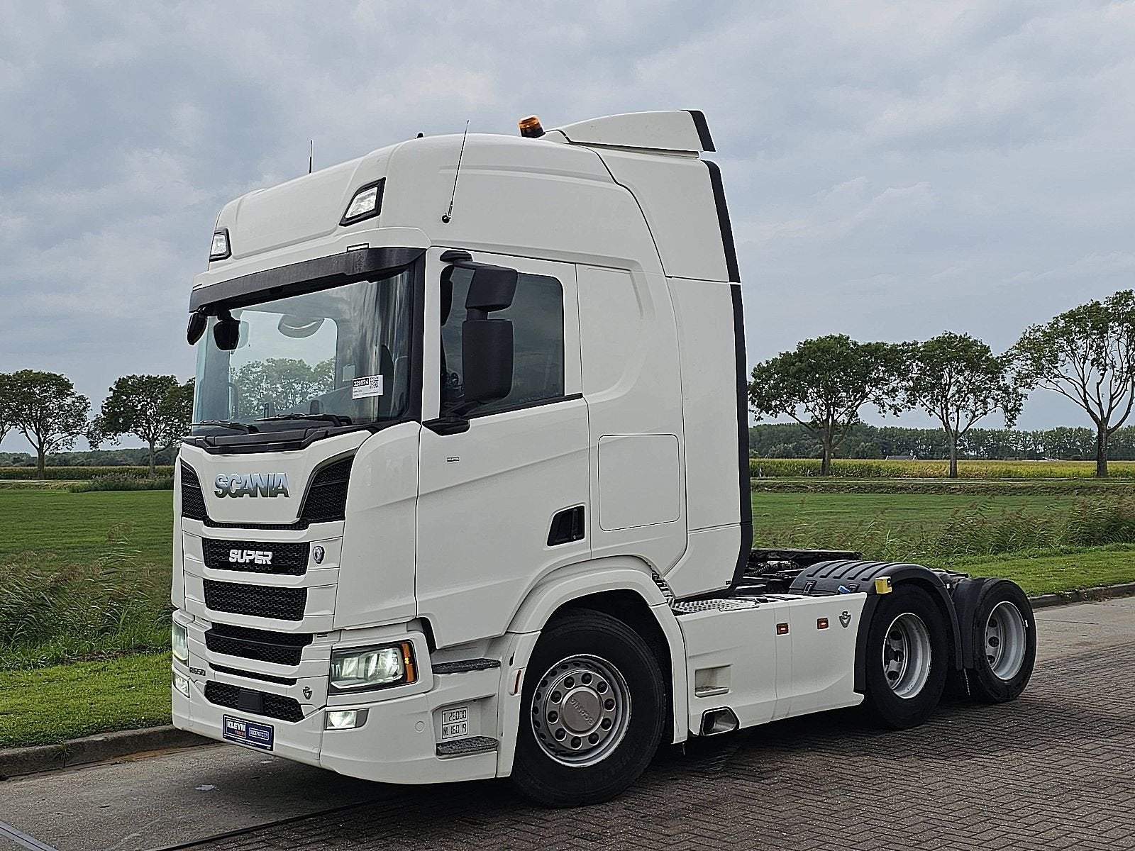 SCANIA R650 6x2 v8 retarder pto, Automaat, Stoelverwarming, Euro 6, Scania