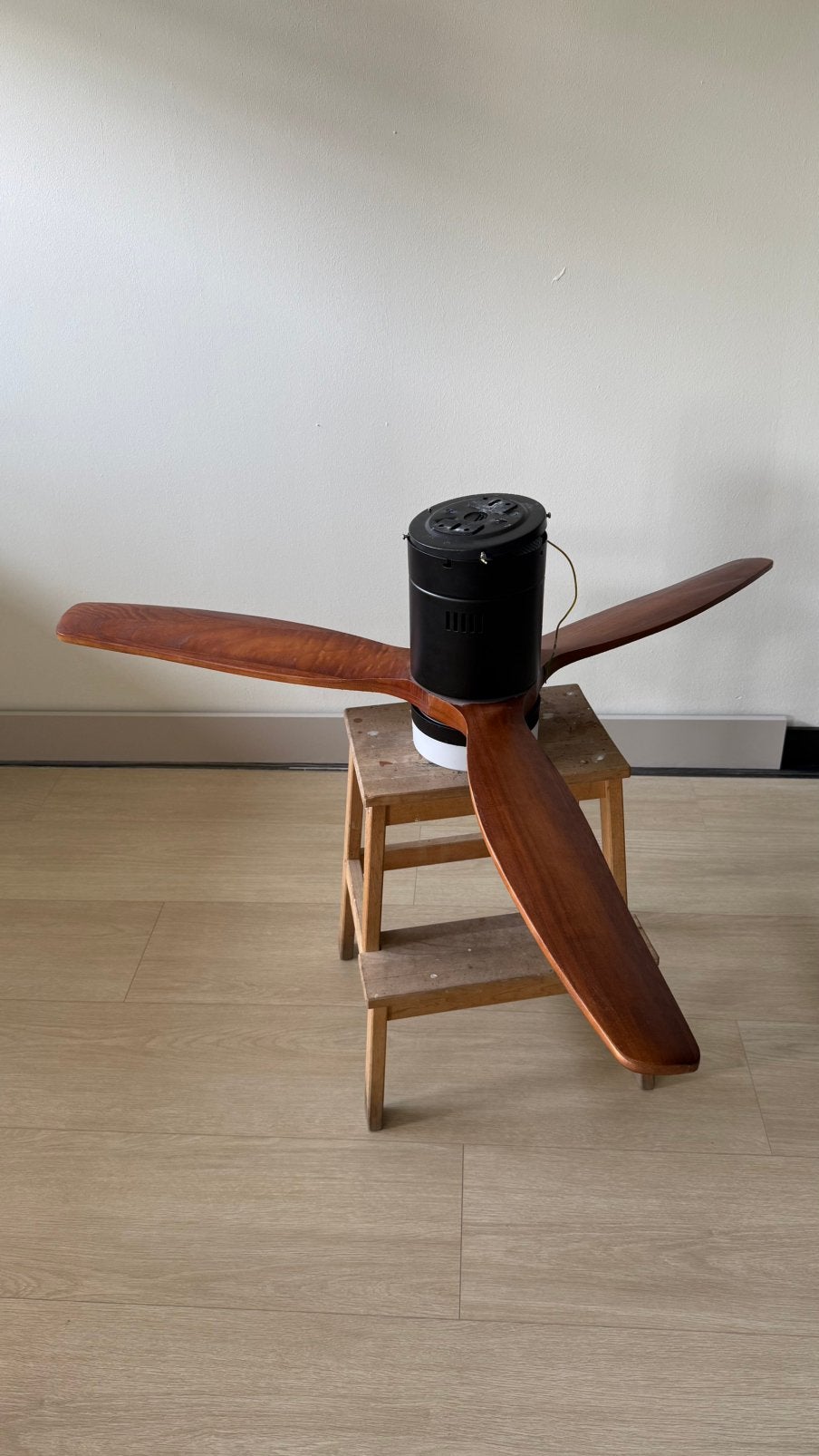 Plafondventilator, Witgoed en Apparatuur, Ventilatoren, Ophalen, Zo goed als nieuw, Plafondventilator