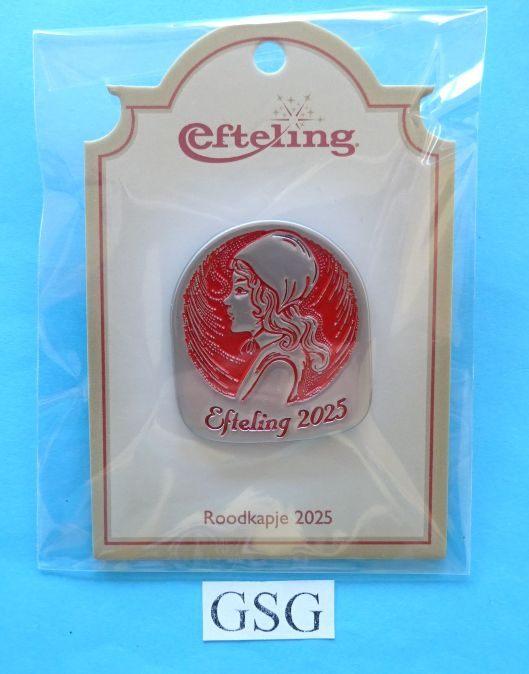 Roodkapje nr. EPP482-01, Verzamelen, Efteling, Nieuw, Button of Speldje, Ophalen of Verzenden