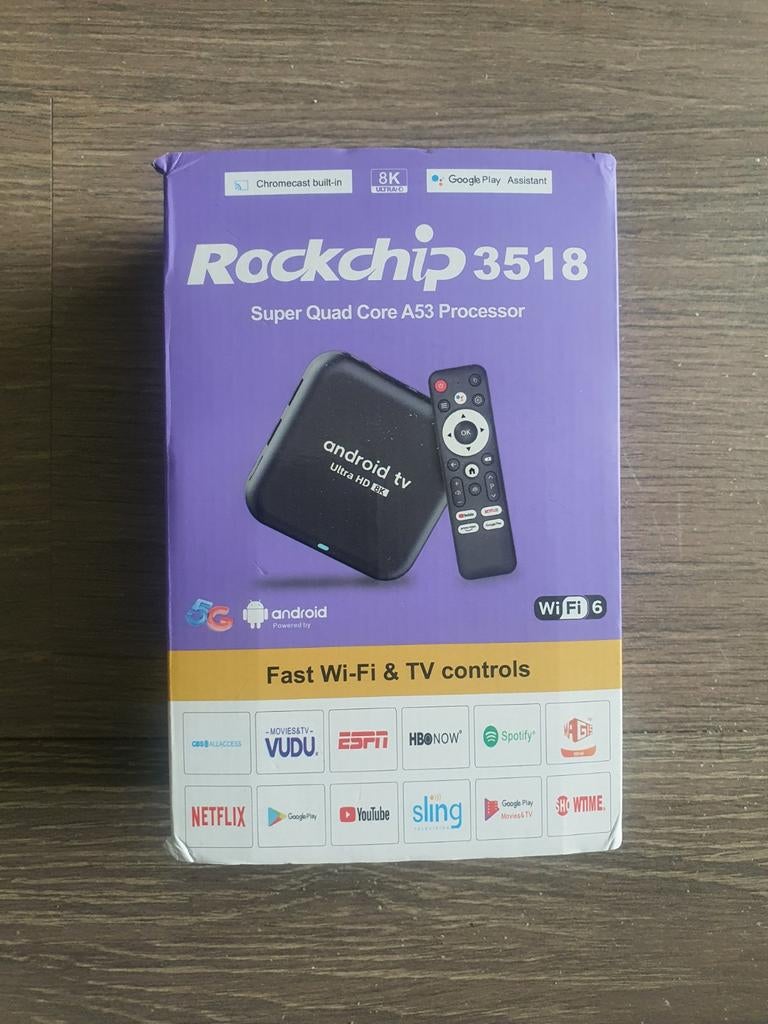 Smart TV Box Android 16 8Gb 256GB(Nieuw), Ophalen, Nieuw
