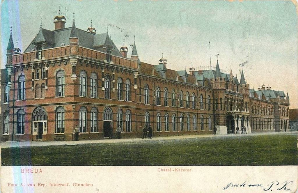 388-444-013 Breda Chasse Kazerne, Verzenden, Voor 1920, Noord-Brabant