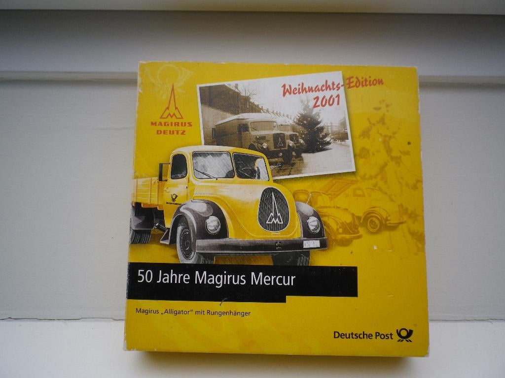 Brekina Magirus rundhauber Post / kerstboomtransport nieuw., Ophalen of Verzenden, Nieuw, Bus of Vrachtwagen, Brekina