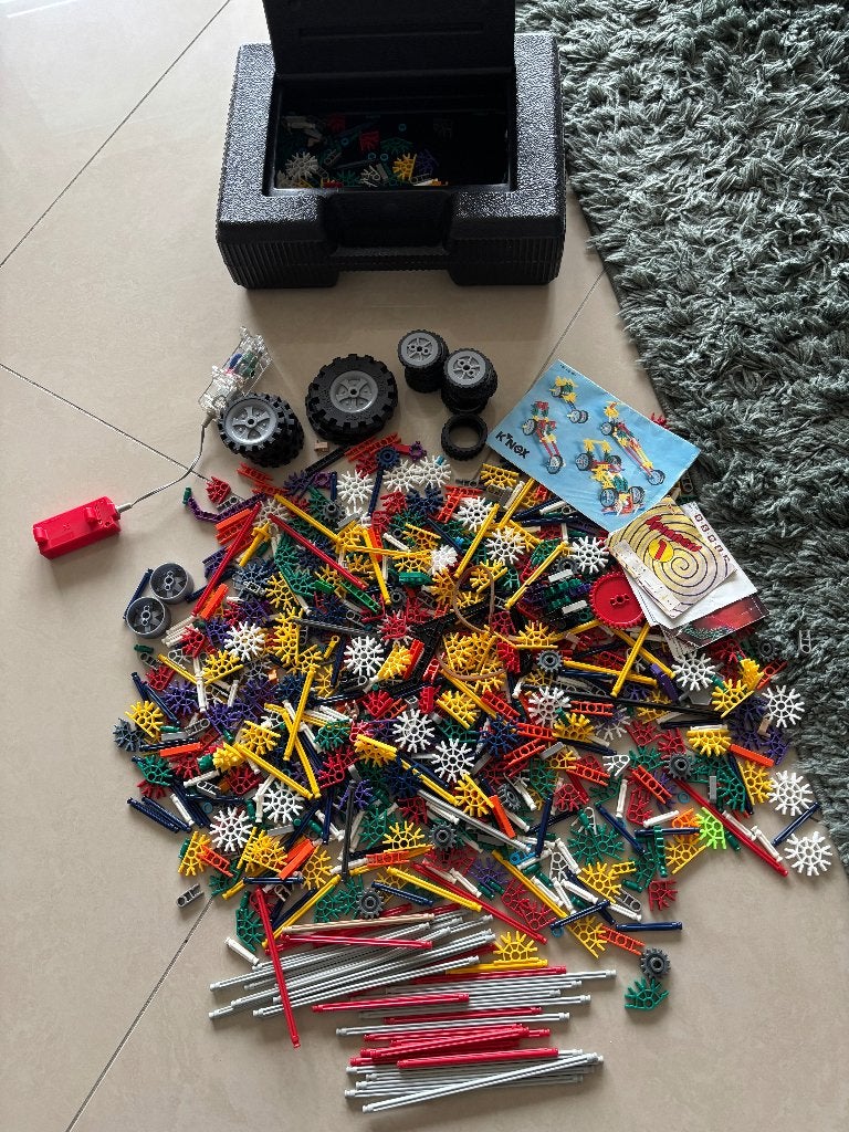 Koffer met knex, Ophalen of Verzenden, Gebruikt, K'nex