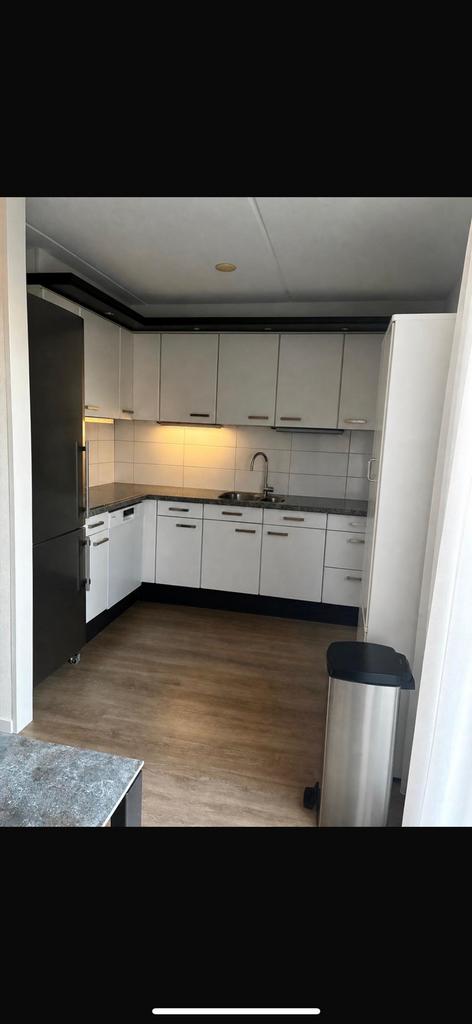 complete keuken wit/antraciet incl. apparatuur, Ophalen