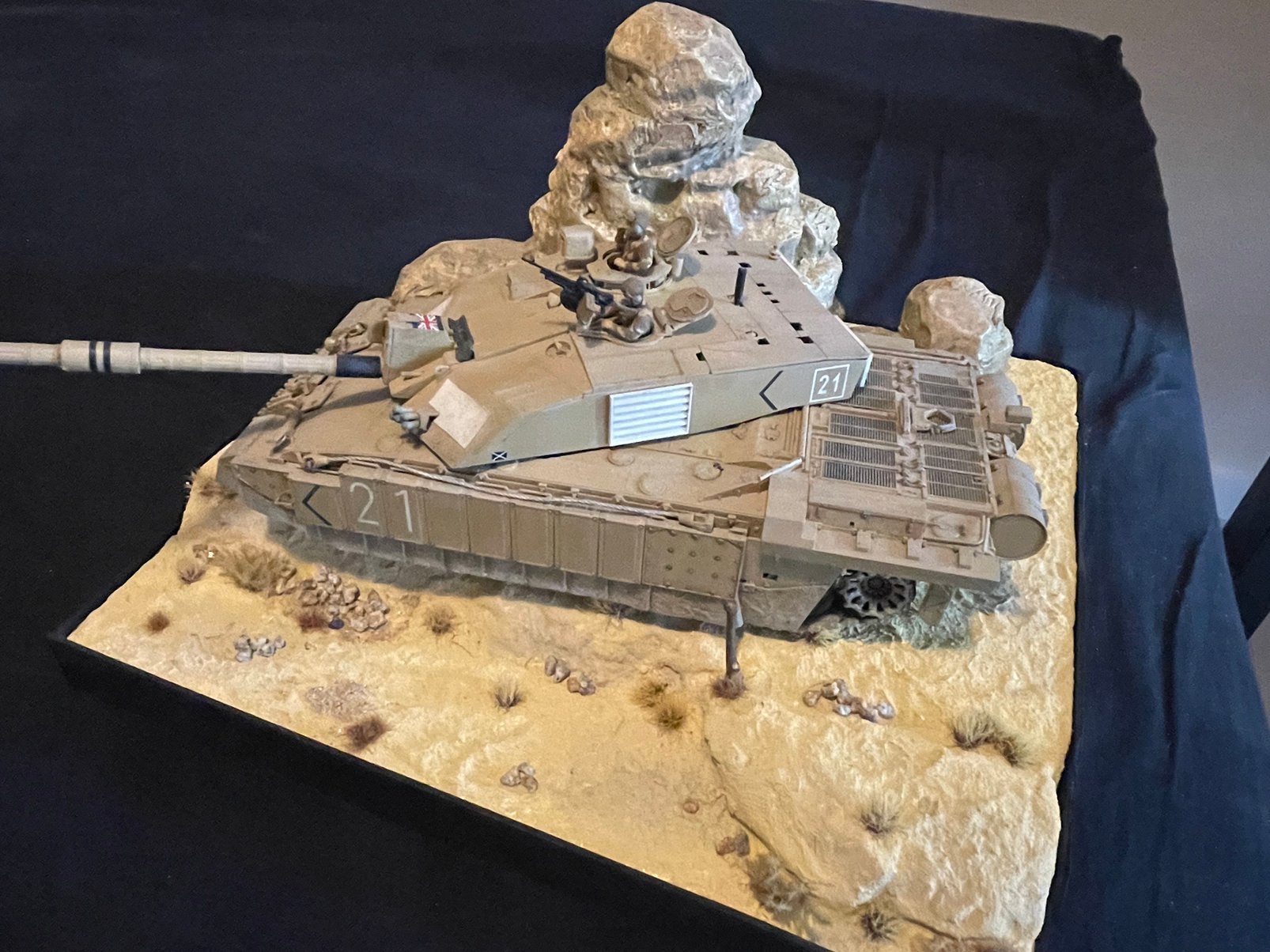 Diorama afganistan, Ophalen of Verzenden, Zo goed als nieuw, 1:35 tot 1:50