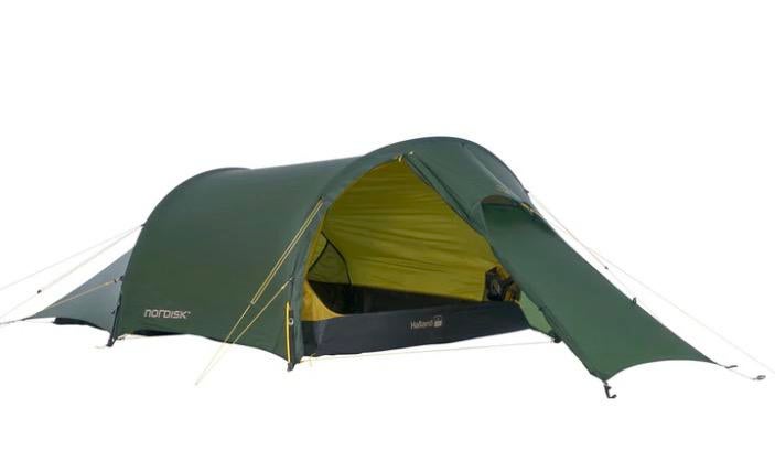 Nordisk Halland 2 LW met footprint, Ophalen of Verzenden, Gebruikt, Tot en met 2