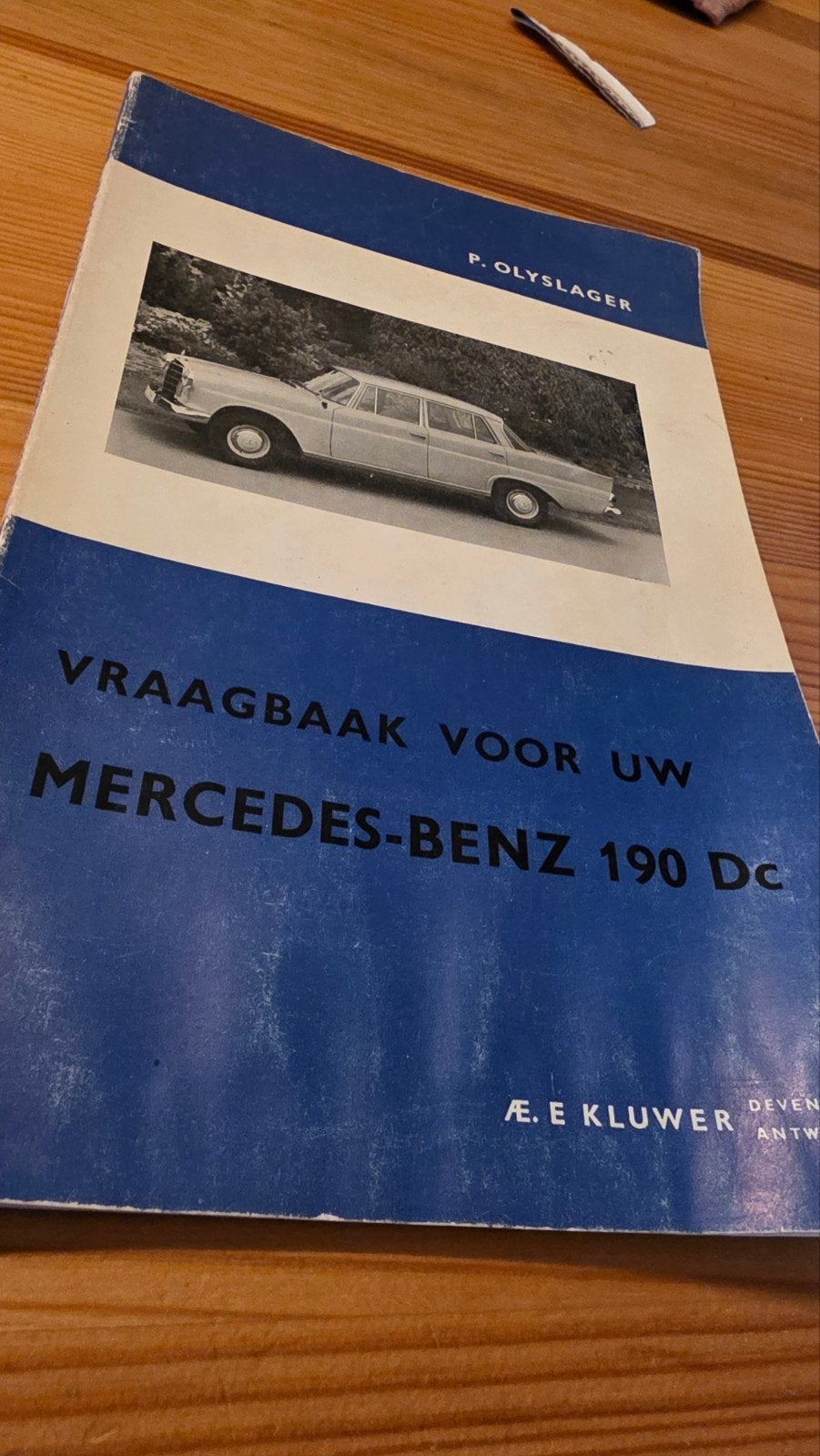 Vraagbaak Mercedes-Benz 190 Dc - P. Olyslager, Ophalen of Verzenden, Gelezen, Mercedes, P. Olyslager