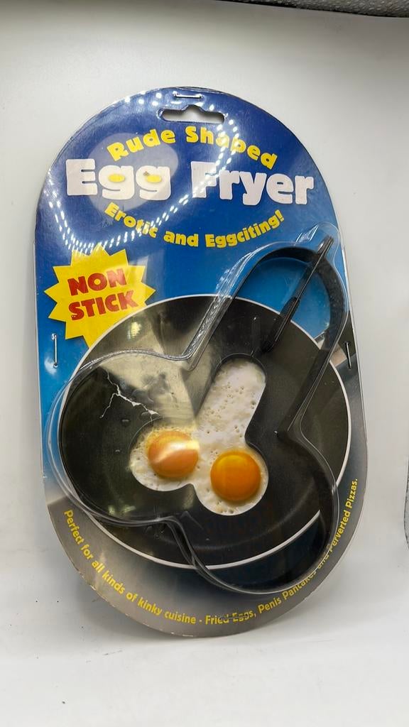 Eggciting anti aanbakvorm, niet alleen voor eieren., Ophalen of Verzenden