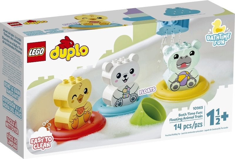 Lego | Duplo | Drijvende dierentrein in bad | 10965, Lego, Overige typen, Nieuw, https://legohouse.com/en-gb/info/contact-us/