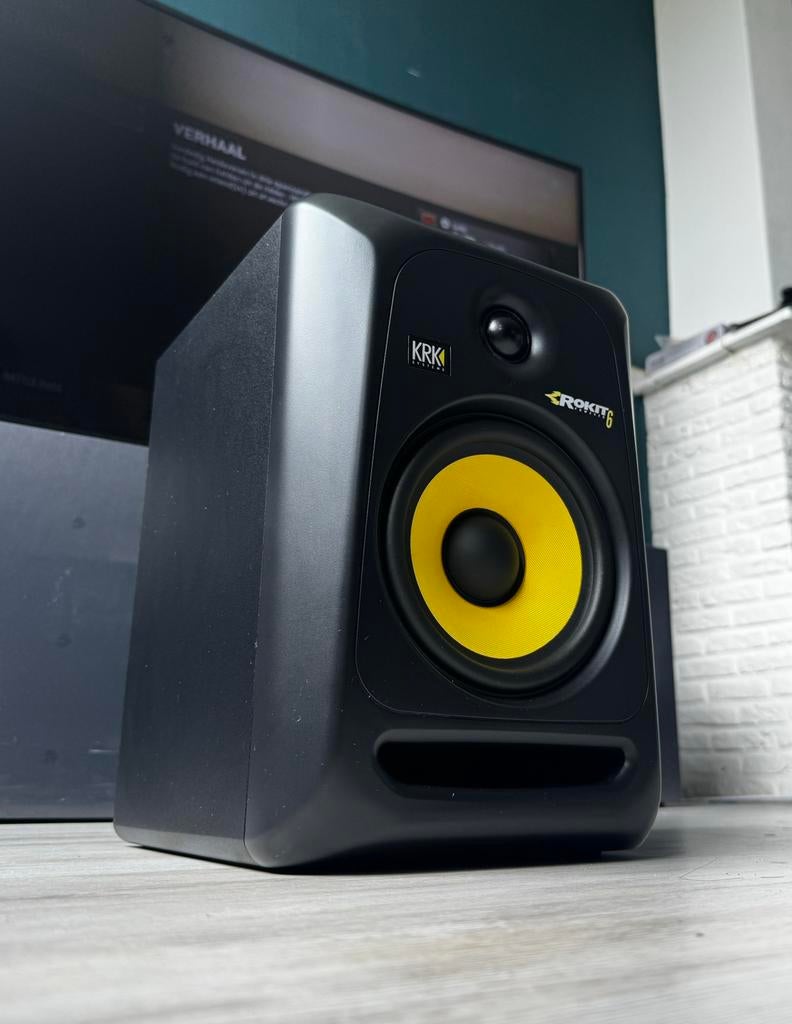 Krk rokit 6 G3, Overige merken, Ophalen of Verzenden, Zo goed als nieuw, Minder dan 60 watt