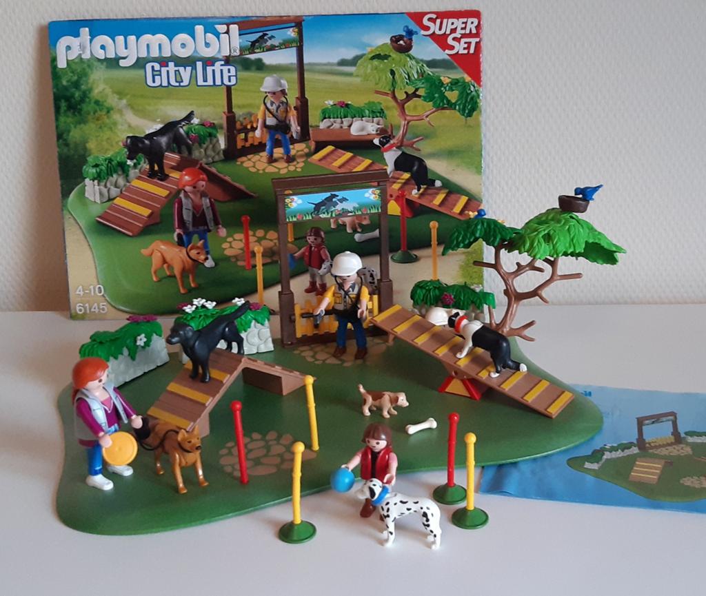 Playmobil 6145 Hondenschool. (Set 230), Ophalen of Verzenden, Zo goed als nieuw, Complete set