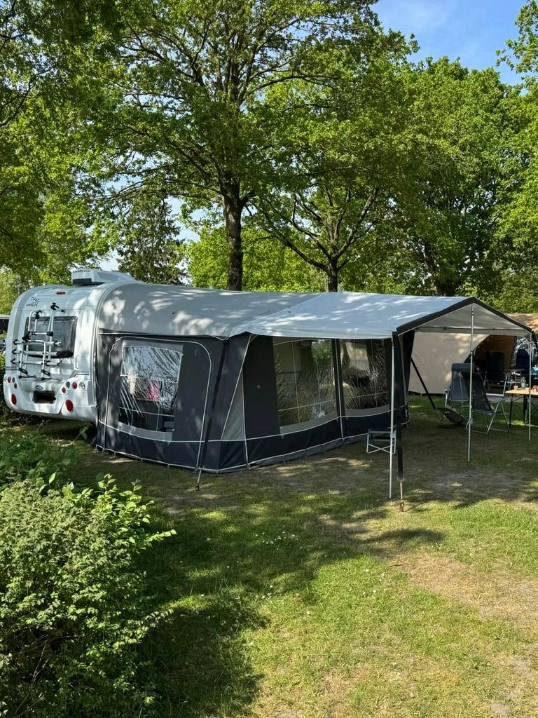 Dorema Locarno 250 voortent + luifel – maat 11, Caravans en Kamperen, Voortenten en Luifels, Ophalen, Dorema