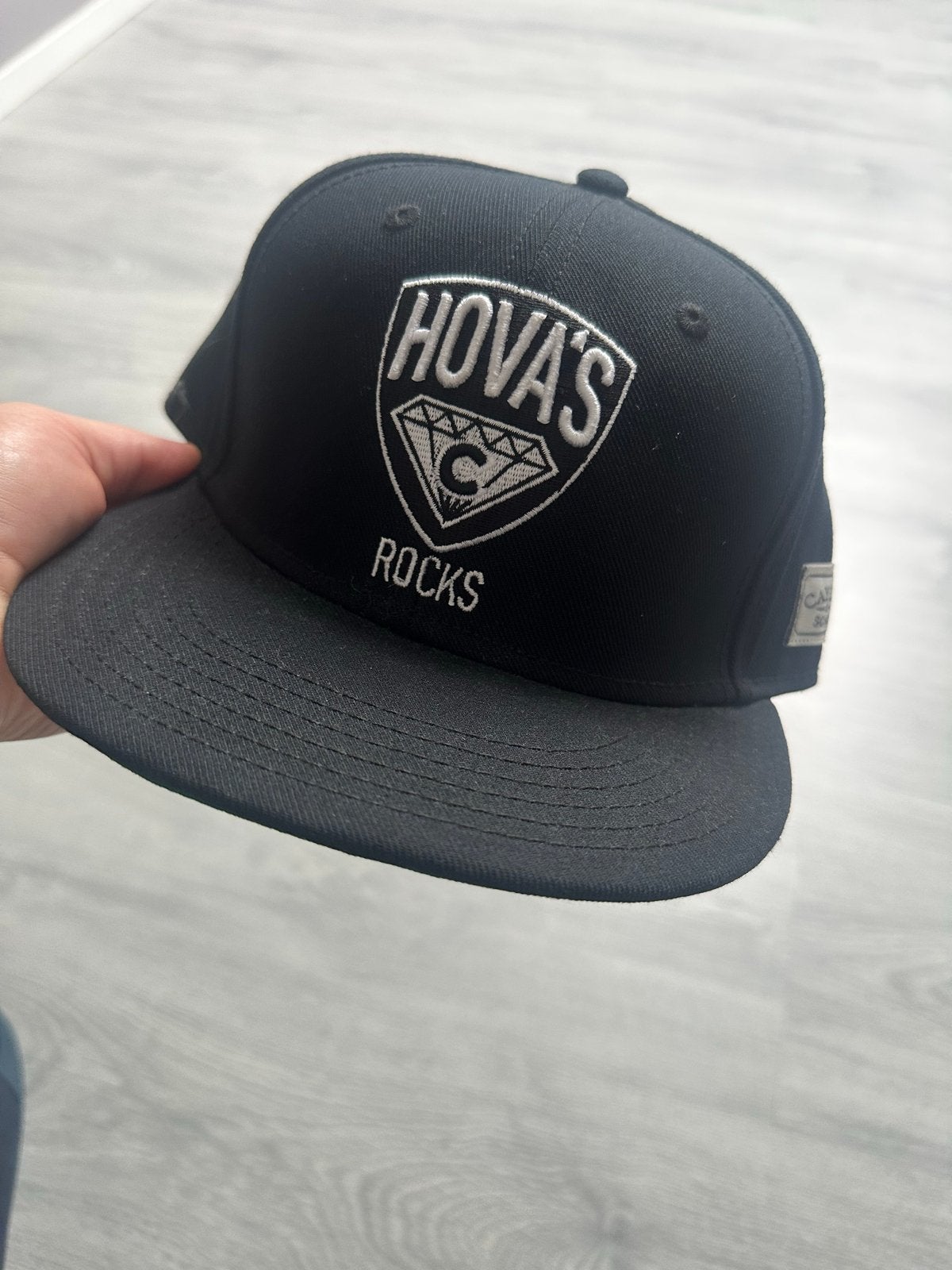 Cayler & Sons Hova's Rocks Snapback Pet - Zwart, Ophalen of Verzenden, Zo goed als nieuw, One size fits all, Pet