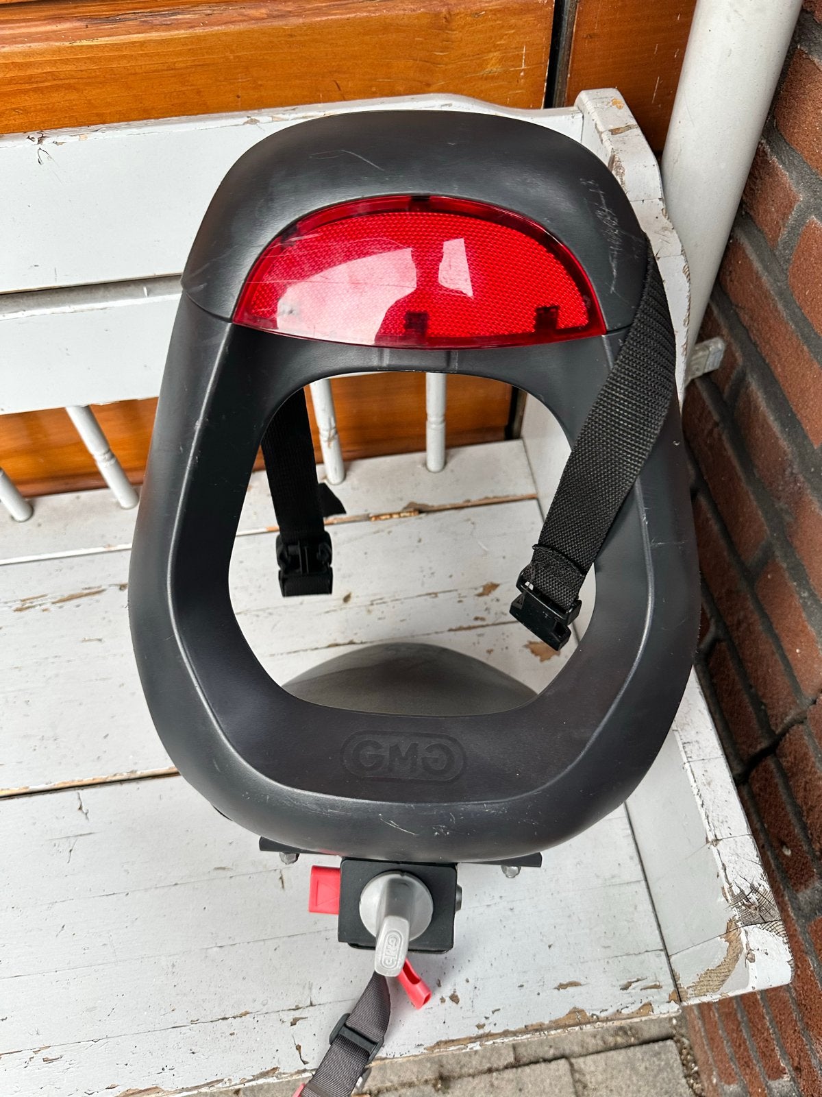 Yepp Junior Achterzitje met Voetsteuntjes en Drager, Ophalen, Achterzitje, 9 t/m 36 kg, Gebruikt