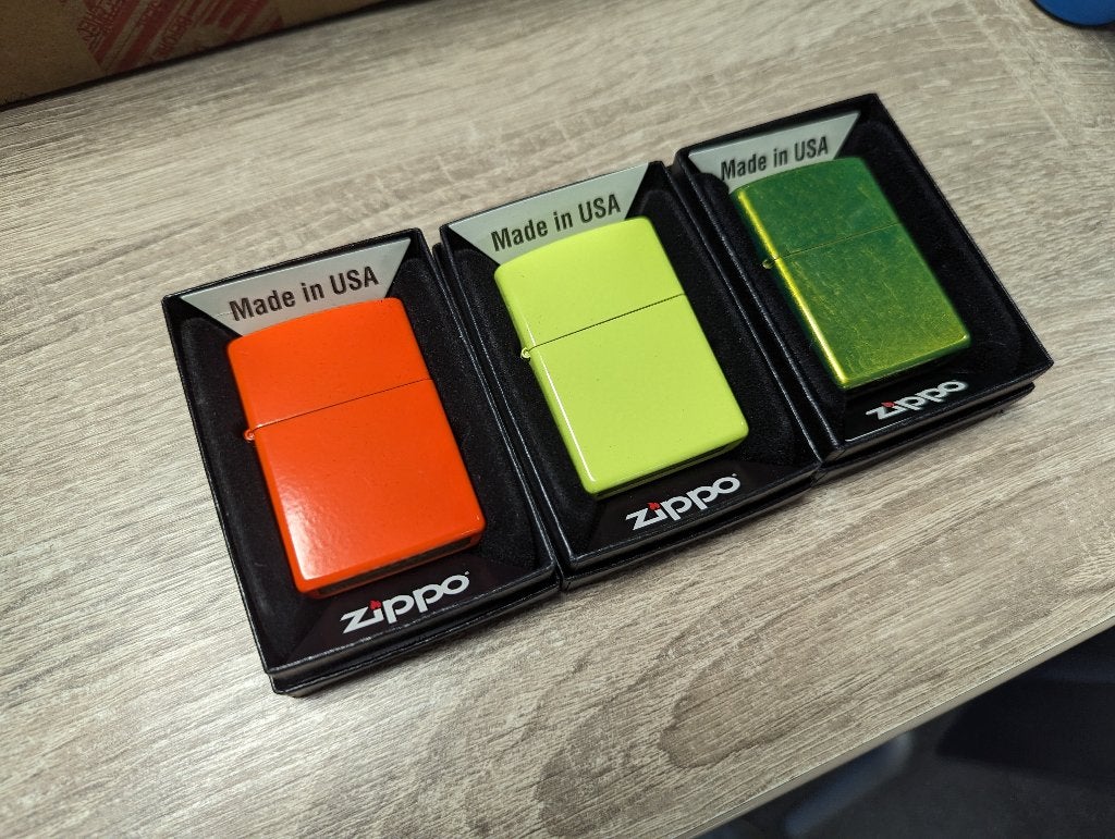 Nieuwe benzine Zippo USA aanstekers, Verzenden, Nieuw, Aansteker