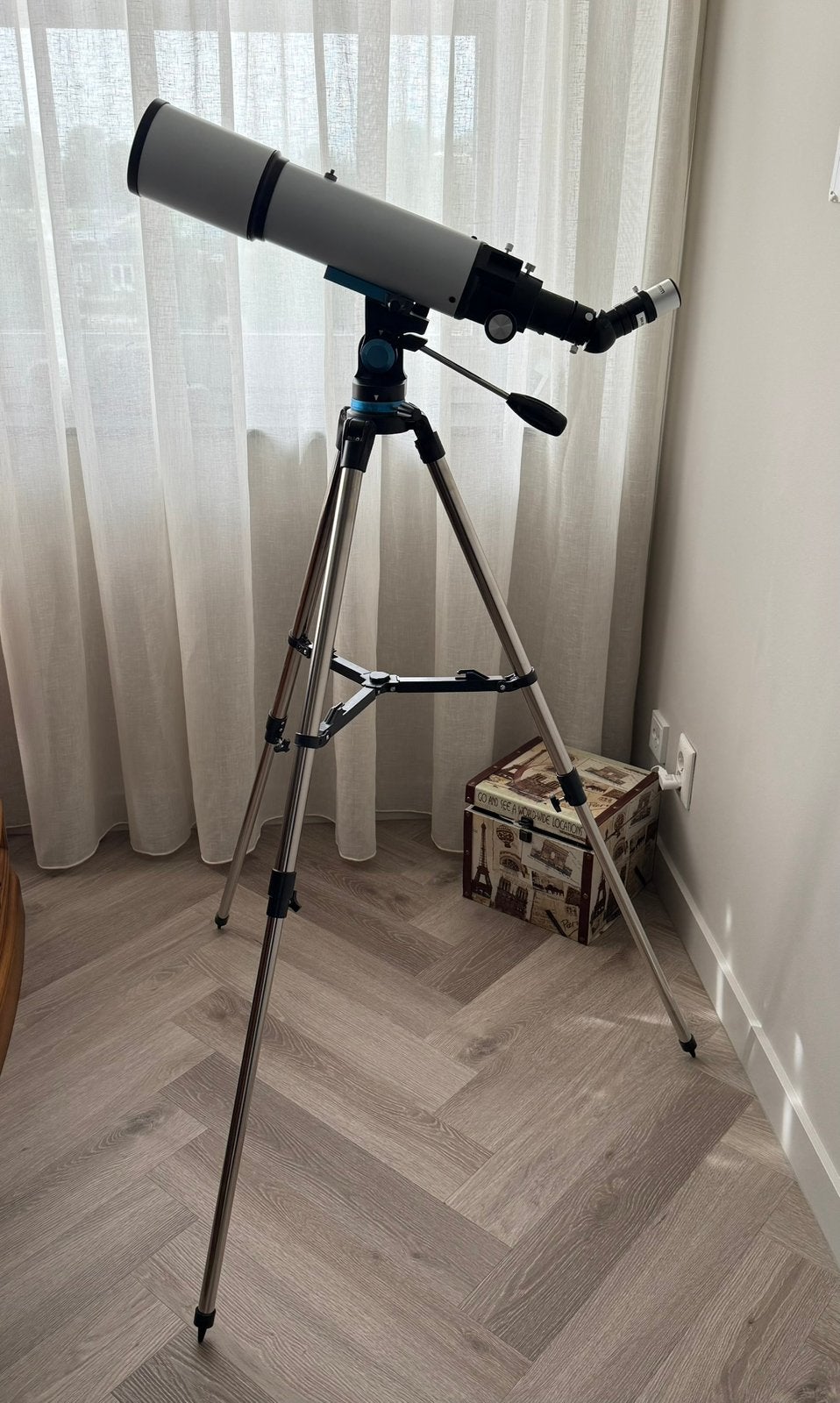 Vultus - 50080 - Telescoop - 375x Vergroting -, Ophalen, Zo goed als nieuw, Minder dan 80 mm, Lenzentelescoop (refractor)