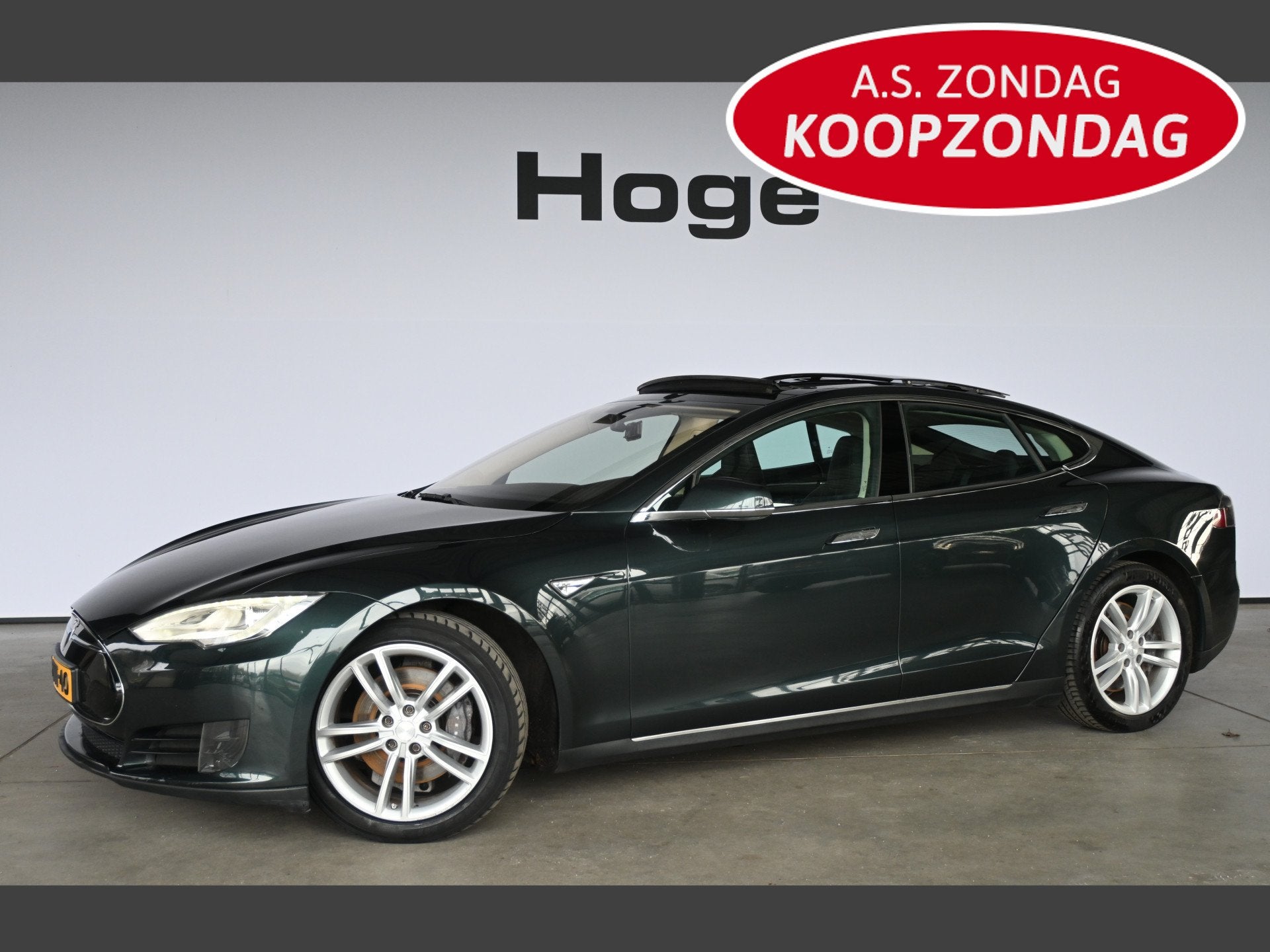 Tesla Model S 60 Base Automaat Clima Panoramadak FREE SUPERC, Auto's, Tesla, Achterwielaandrijving, Gebruikt, Beige, Automatische klimaatregeling