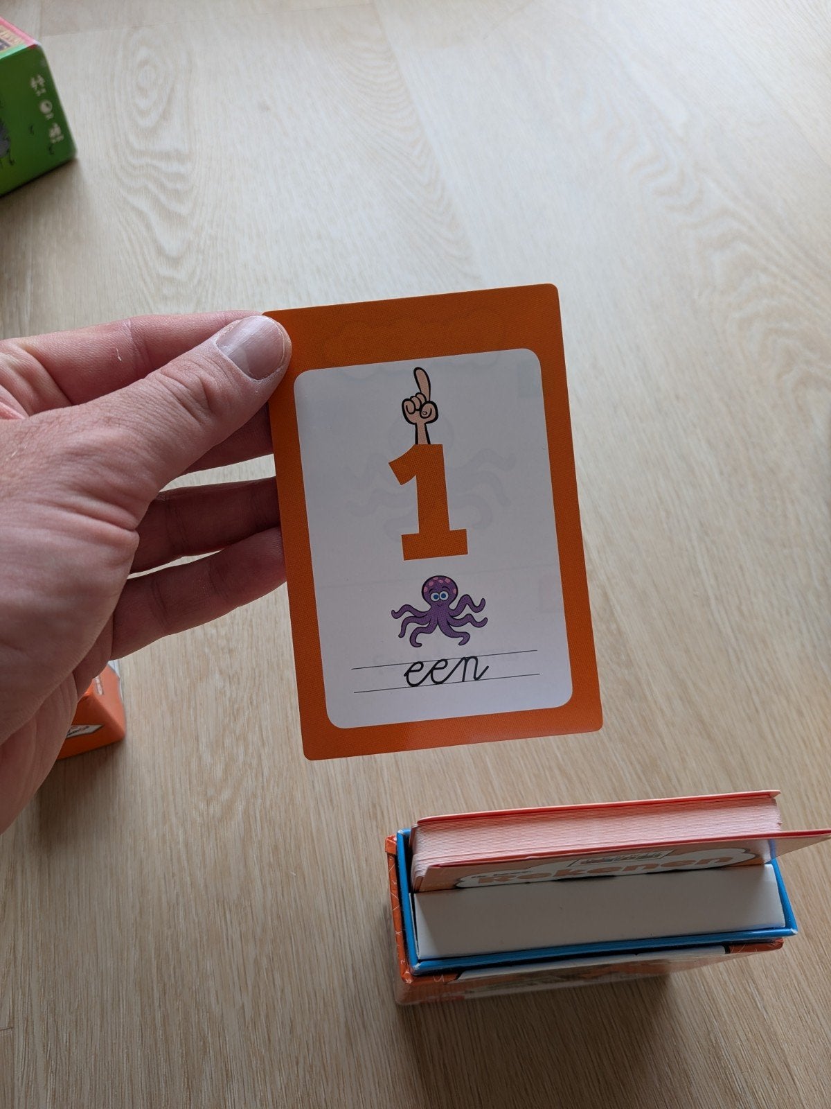 Cijferkaarten: Leer tellen en schrijven (1-10), Ophalen of Verzenden, Gebruikt, Taal en Lezen