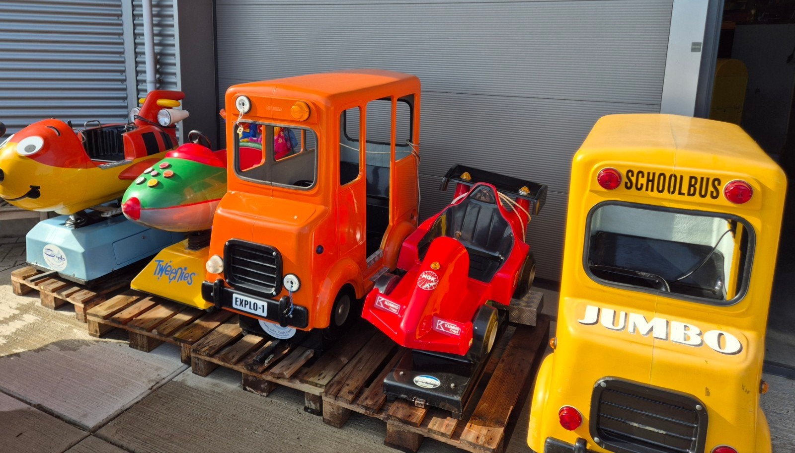 kiddie rides, Verzamelen, Ophalen, Gebruikt