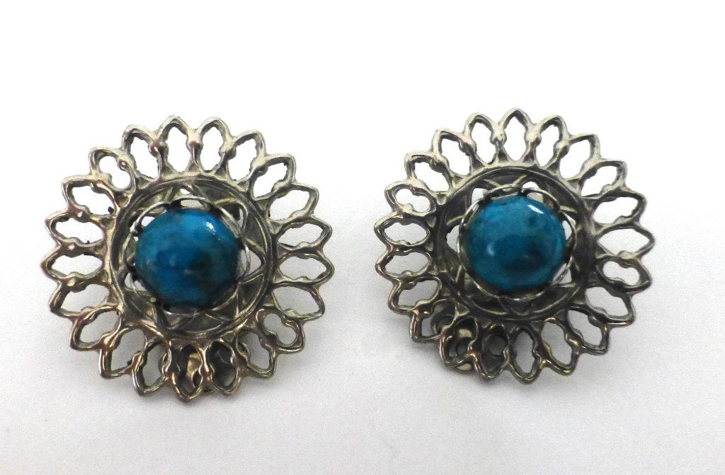 Leuke vintage clips, Verzenden, Zo goed als nieuw, Zilver, Overige materialen