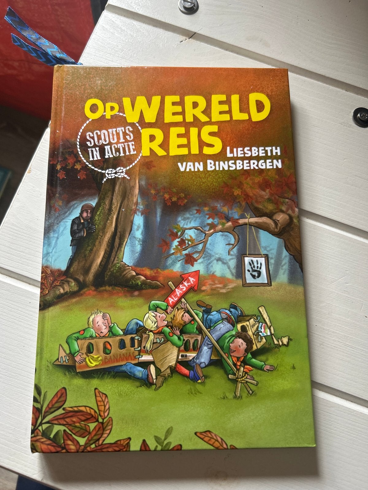 Scouts in Actie: Op Wereldreis - Liesbeth van Binsbergen, Boeken, Ophalen of Verzenden, Nieuw, Fictie algemeen