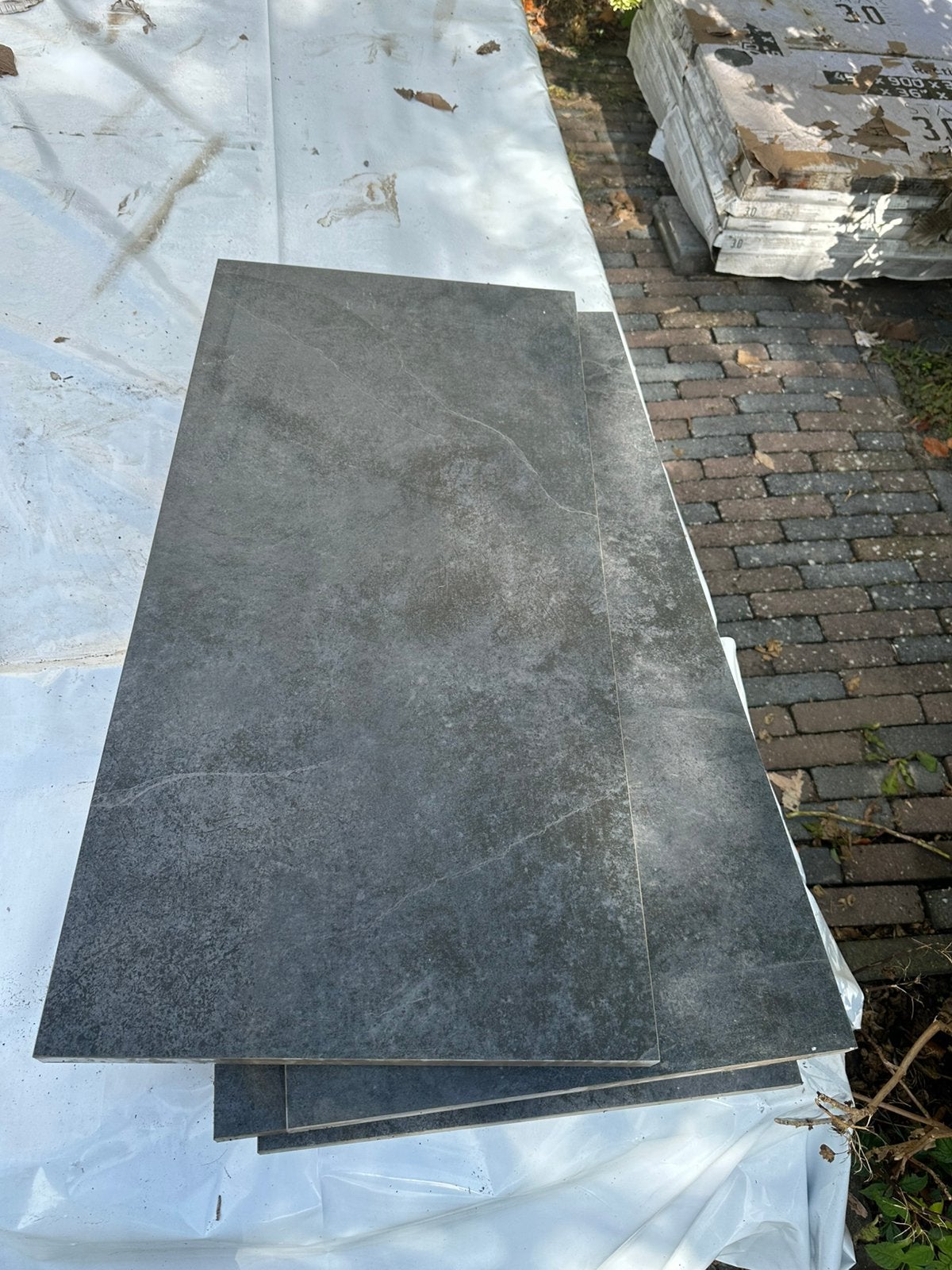 Keramische tuintegels 14 stuks 90x45, Ophalen, Keramiek, Nieuw, 5 tot 10 m²