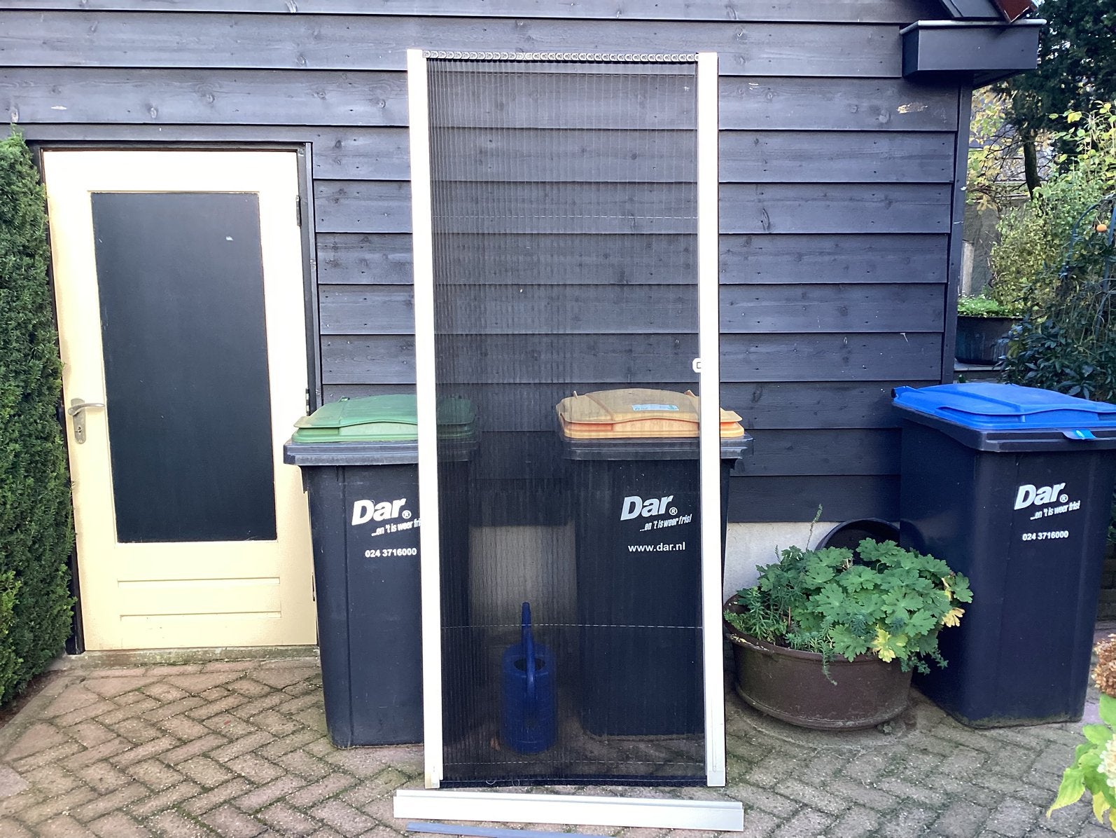 Plissé hordeur, Ophalen, Gebruikt, Hordeur, 200 tot 215 cm