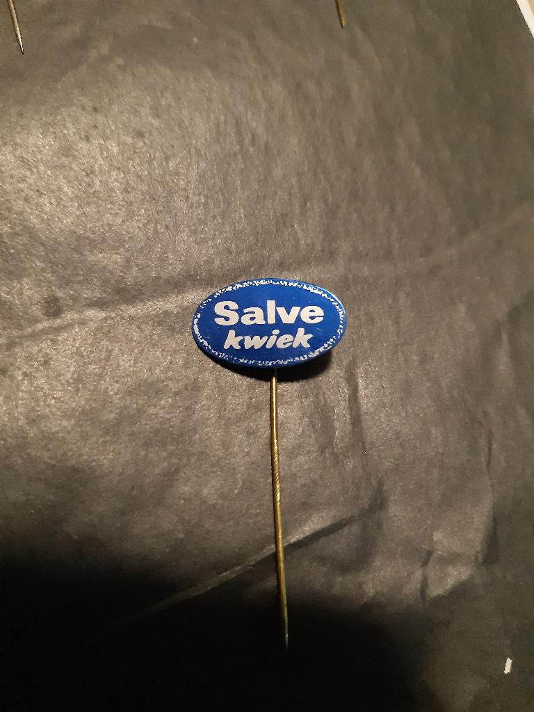 Speldje Salve Kwiek (Z190-16), Ophalen of Verzenden, Zo goed als nieuw, Overige onderwerpen