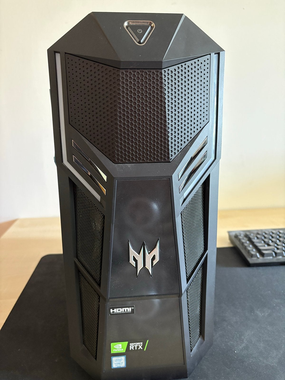 Acer Predator Orion 5000 Gaming PC (i7-9700K, RTX 2060S), Ophalen, Gebruikt, HDD, Gaming