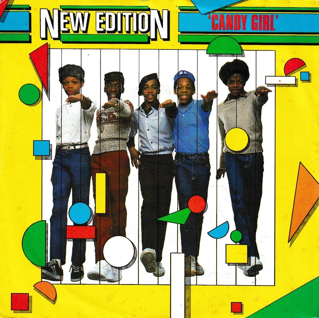 New Edition - Candy girl, Ophalen of Verzenden, Gebruikt, 7 inch, Pop