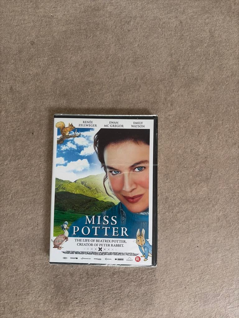 Miss Potter DVD - Nieuw in verpakking, Vanaf 6 jaar, Ophalen of Verzenden, Nieuw in verpakking, Historisch of Kostuumdrama