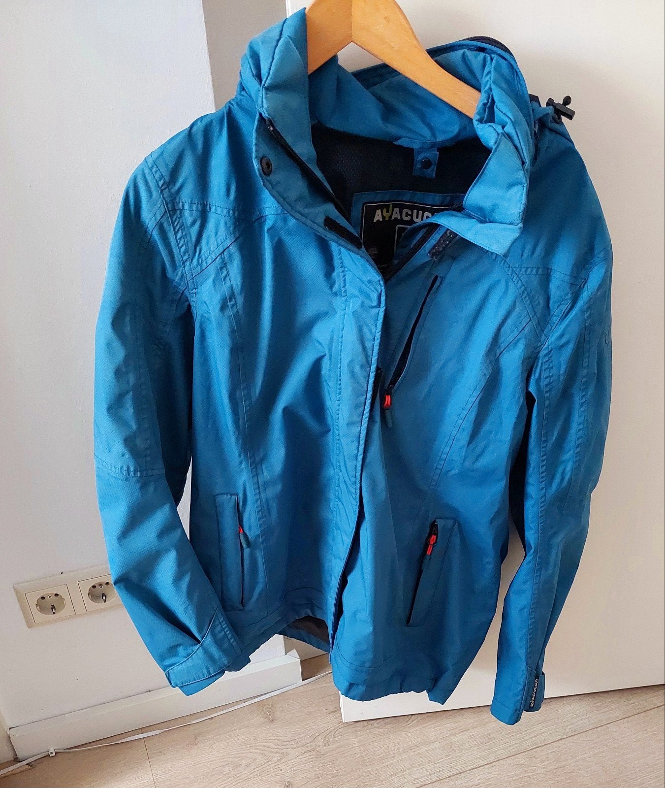 Ayacucho outdoorjas heren L -  blauw, Maat 52/54 (L), Blauw, Ophalen of Verzenden, Zo goed als nieuw