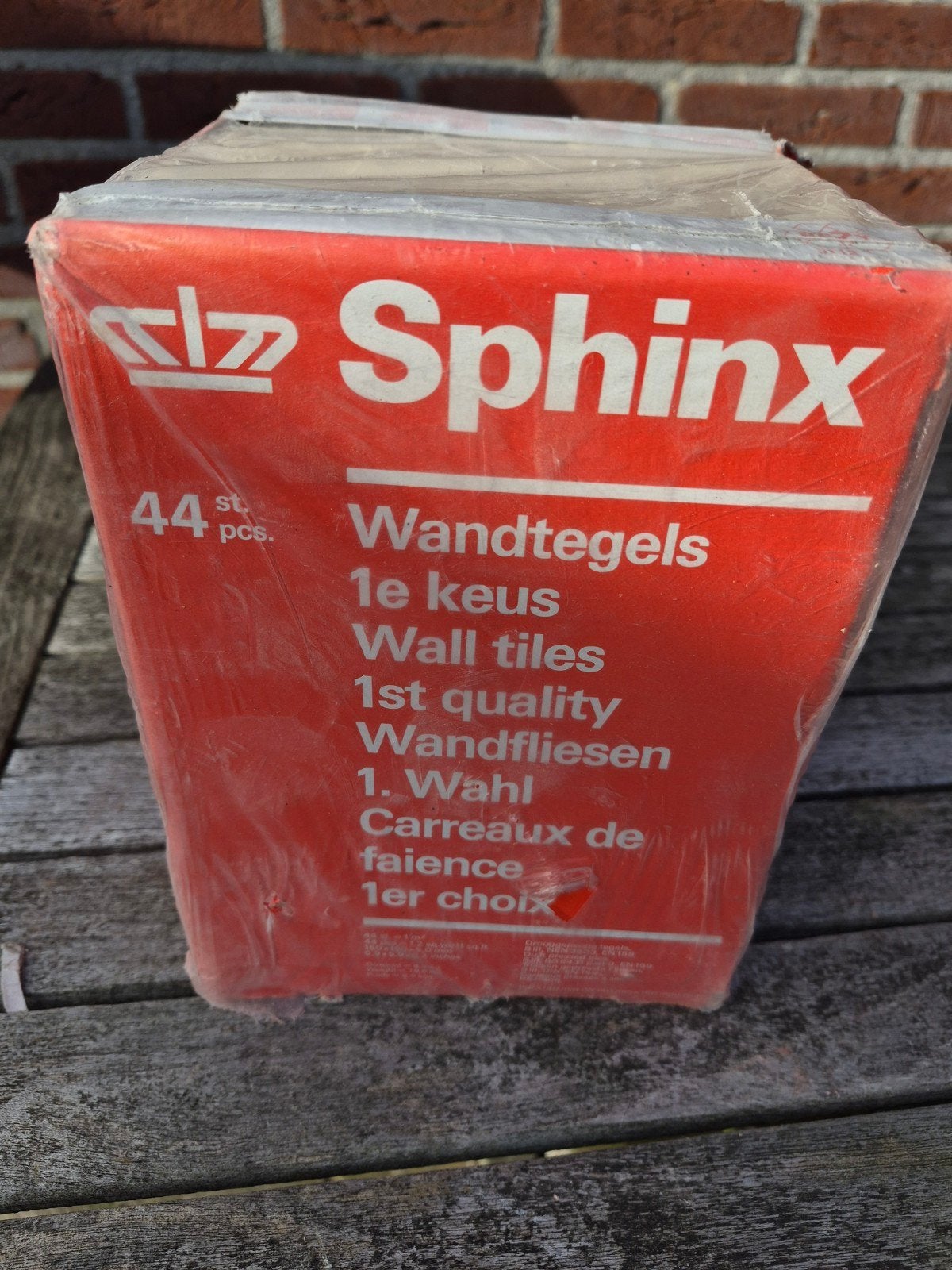 Sphinx Wandtegels 15x15 cm - 44 stuks (1m²), Doe-het-zelf en Verbouw, Ophalen, Nieuw, Minder dan 20 cm, Minder dan 20 cm