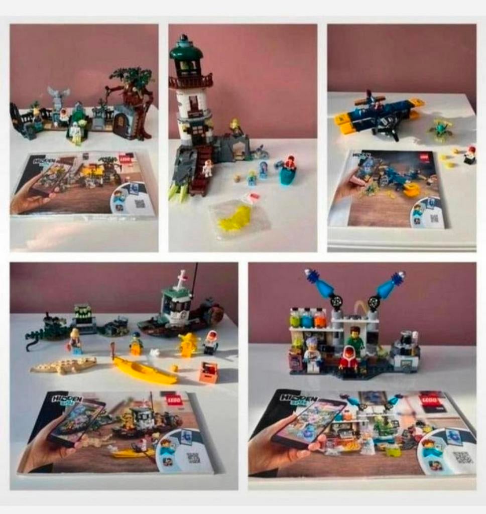 5 hidden lego sets, Ophalen of Verzenden