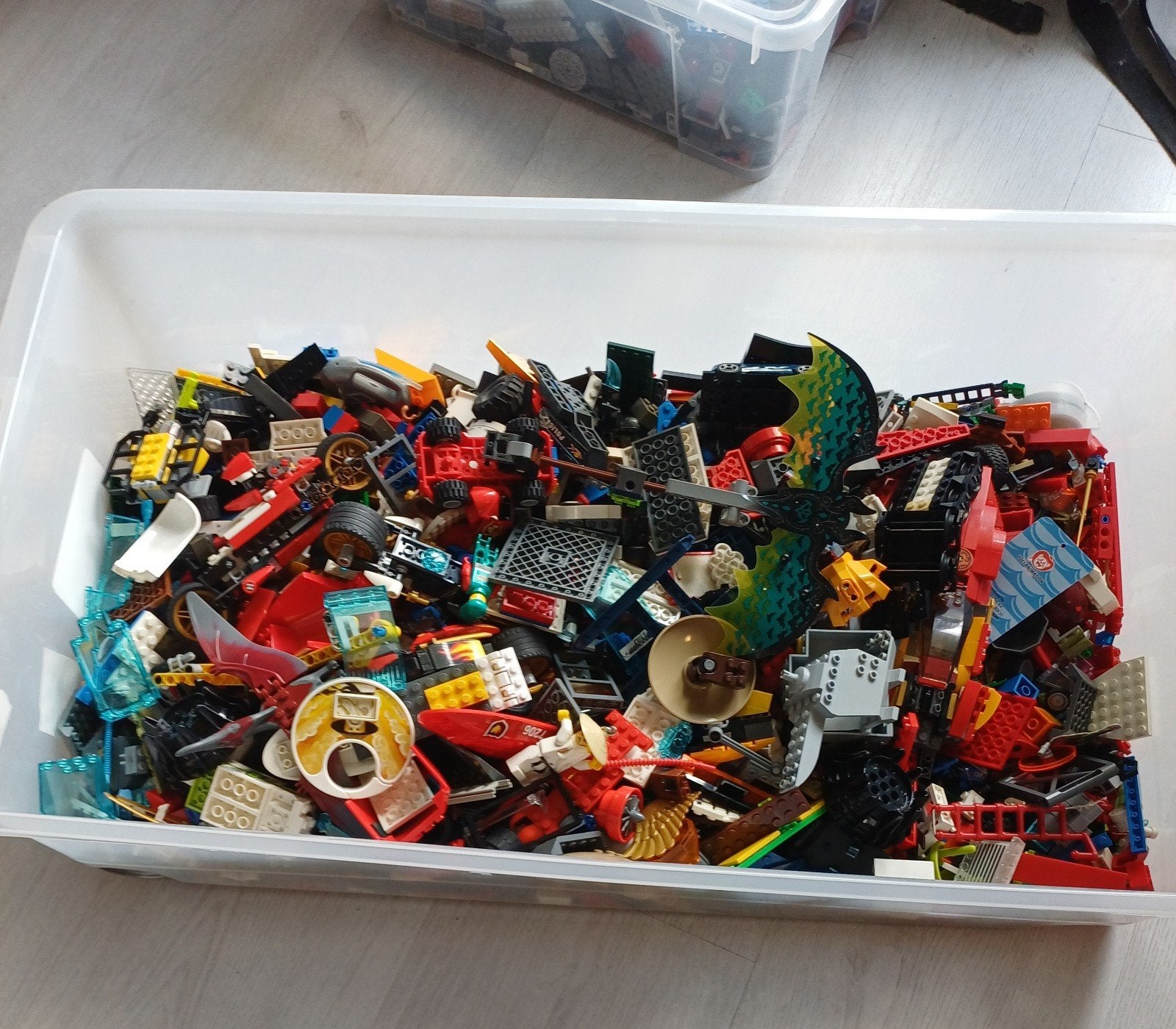 grote bak lego, Ophalen, Zo goed als nieuw
