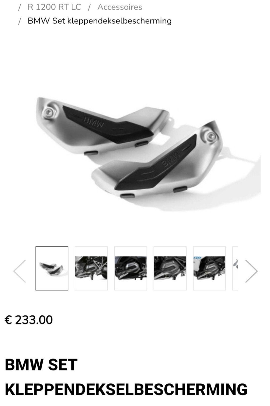 Bmw R 1200 gs kleppendekselsbescherming r 1200 adv, Ophalen of Verzenden, Nieuw