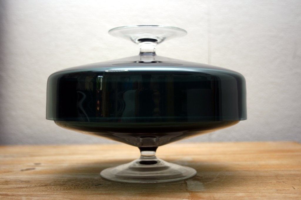 Vintage Heinrich Löffelhardt Bonbonnière, Antiek en Kunst, Antiek | Glas en Kristal, Ophalen of Verzenden