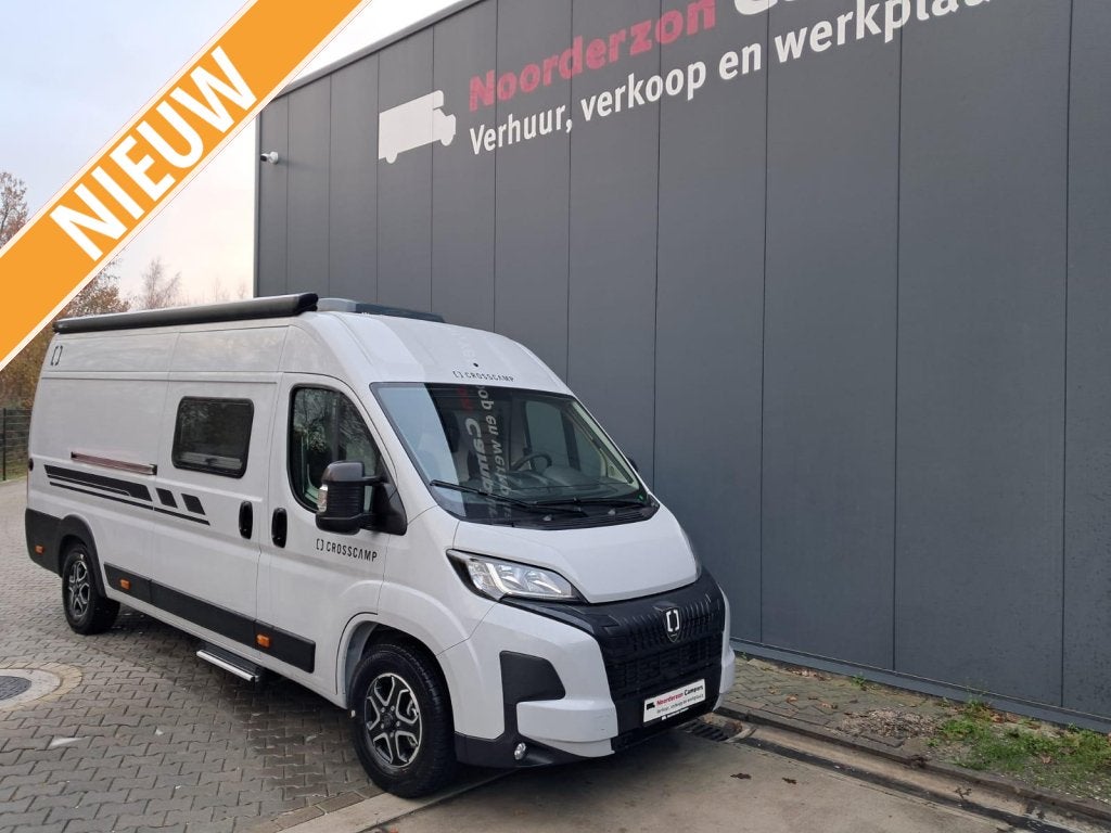 Crosscamp ADVTR 6.4 EF, Caravans en Kamperen, Luifel, Ringverwarming, Tot en met 2, 6 tot 7 meter