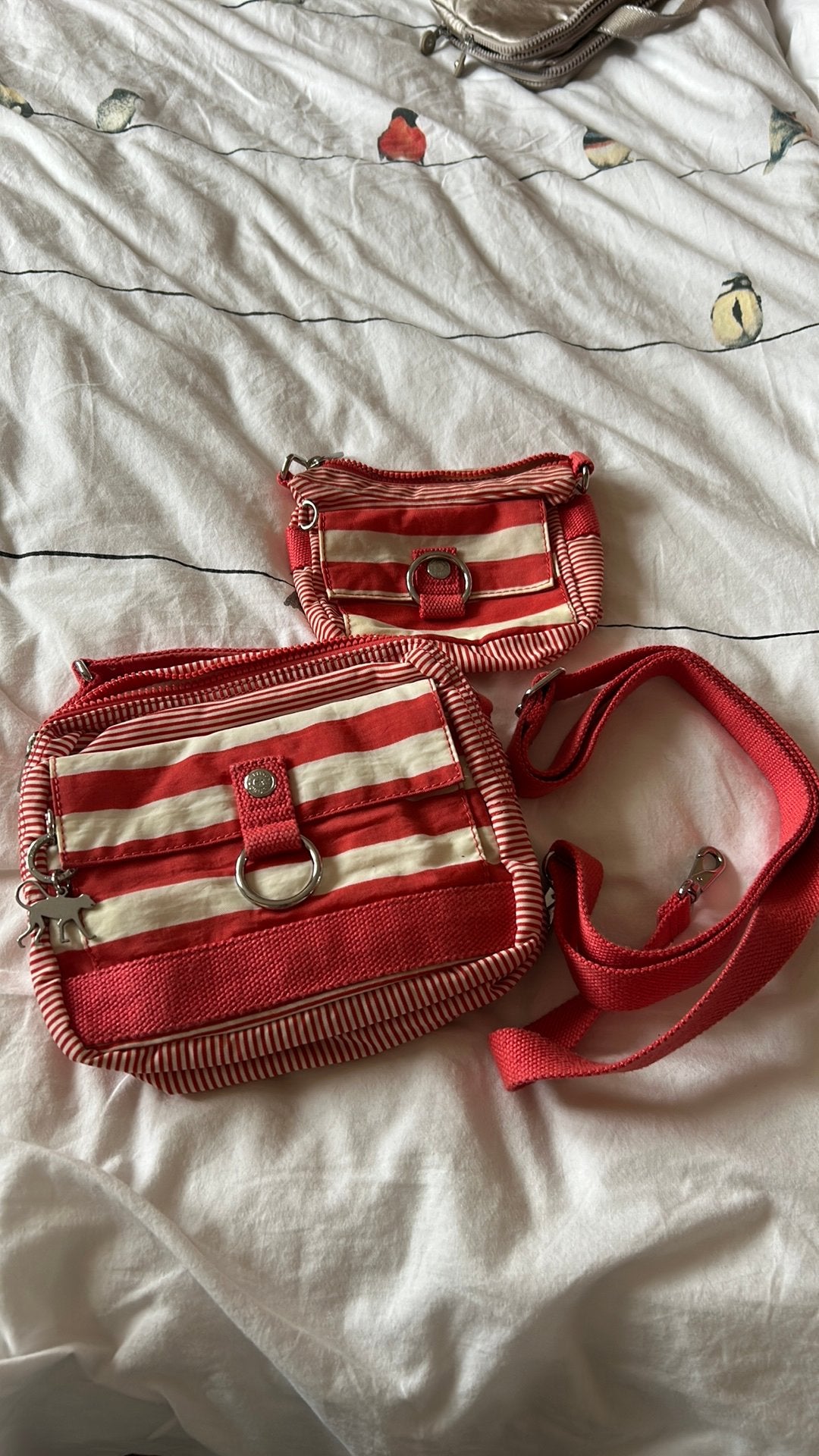 Kipling tas als Nieuw, Ophalen of Verzenden, Zo goed als nieuw, Rood, Schoudertasje
