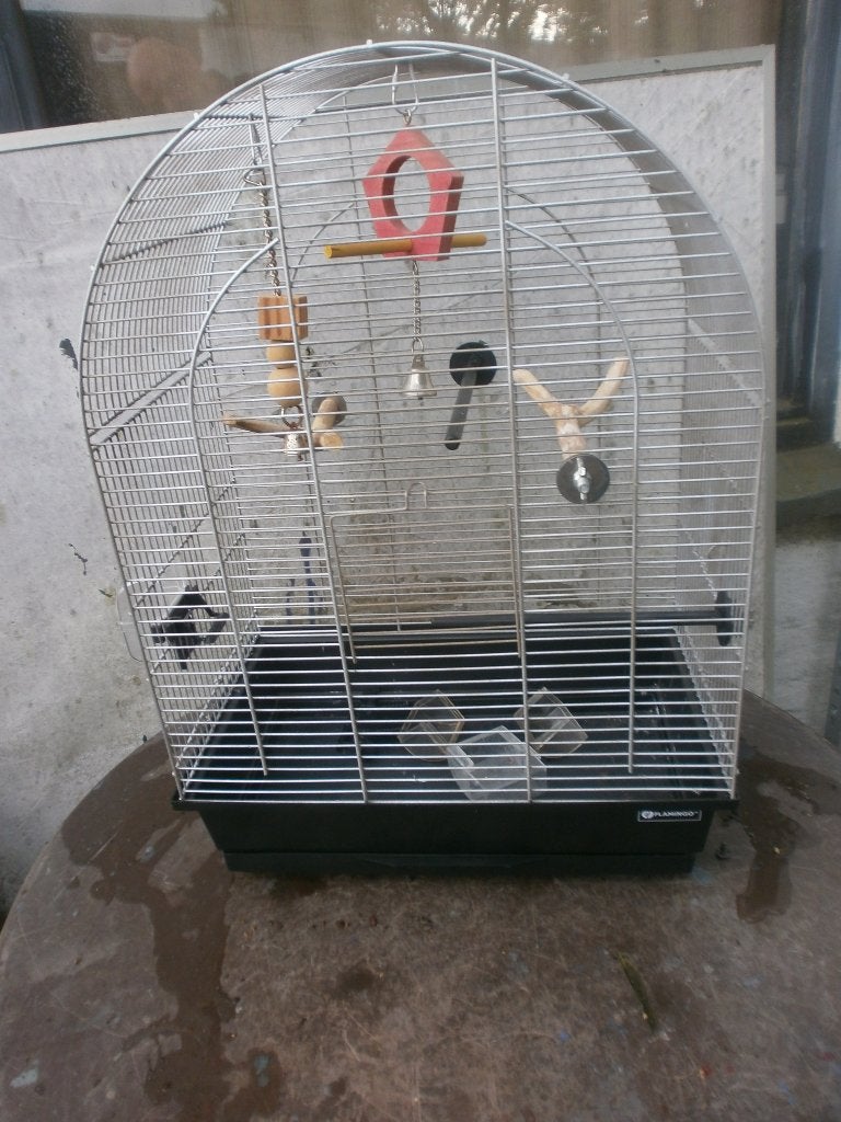 Vogelkooi, Dieren en Toebehoren, Ophalen, Zo goed als nieuw, Metaal, Vogelkooi