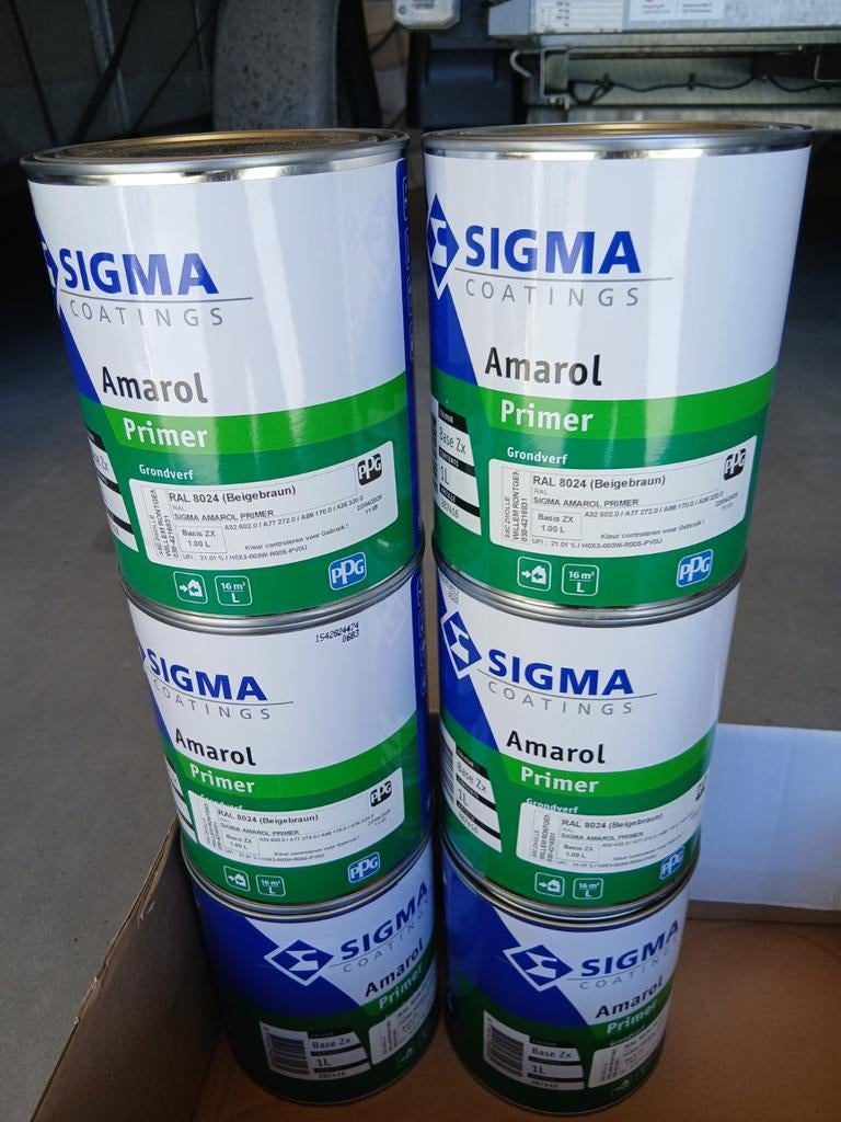 Sigma amerol primer te koop, Ophalen of Verzenden, Nieuw, Wit