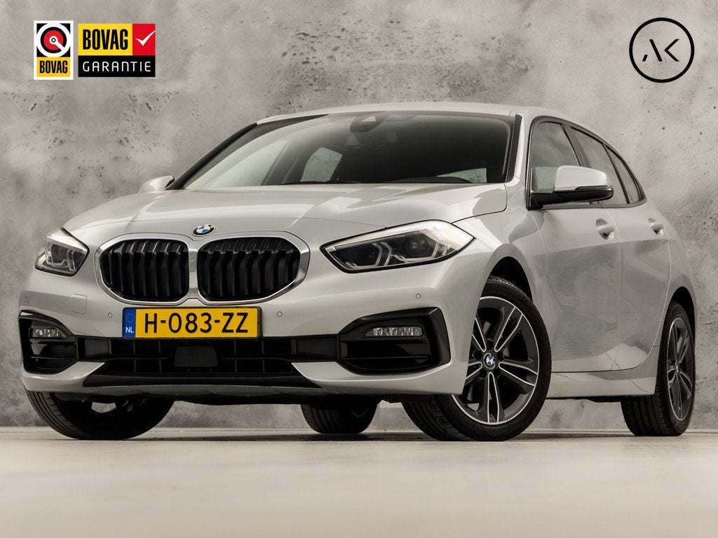 BMW 1 Serie 118i Sport Automaat (VIRTUAL COCKPIT DEALER ONDE, Auto's, 12 maanden, Gebruikt, Leder en Stof, Origineel Nederlands
